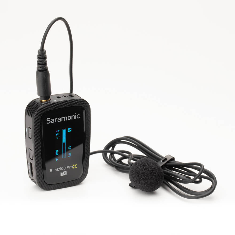 Sistema de Microfone Lapela sem fio Profissional série PROX