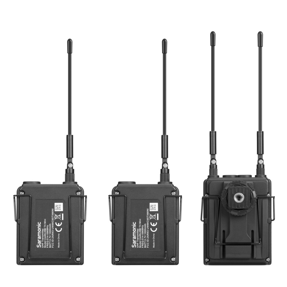 Sistema sem fio de Microfone Lapela para câmera com 2 Mini