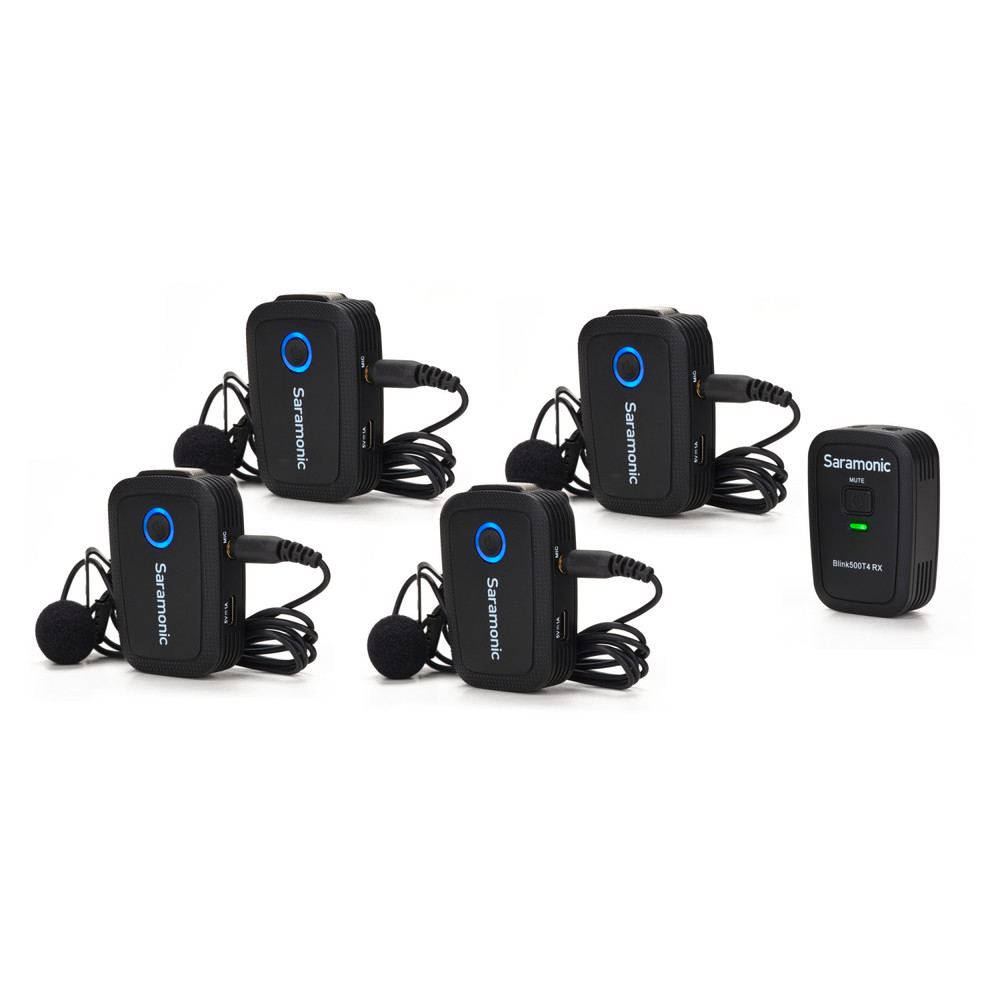 Blink 500 T4 - Sistema de Microfone sem fio para 4 pessoas