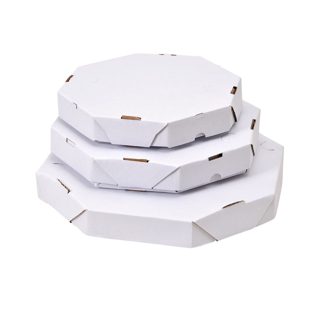 Caixa Pizza Oitavada 50CM Boxsul C/25 - As melhores embalagens e