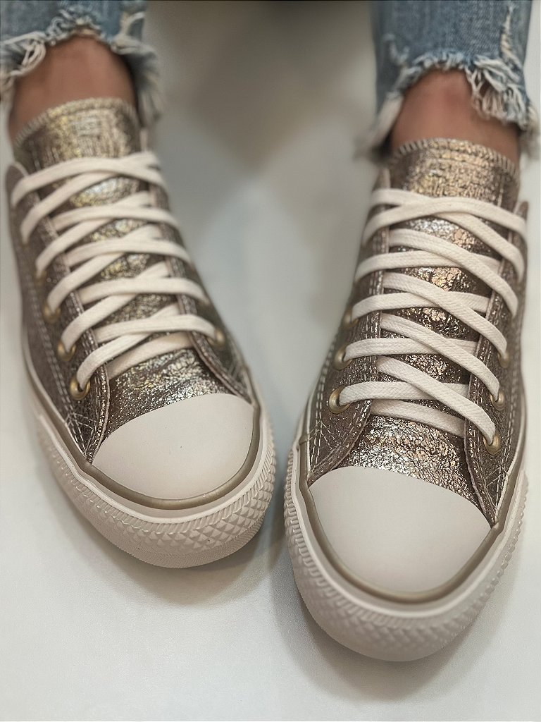 All star dourado c e a online