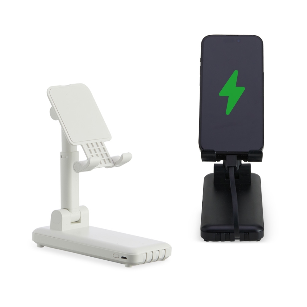 Power Bank 10.000mAh Multissaídas com Suporte para Celular ou