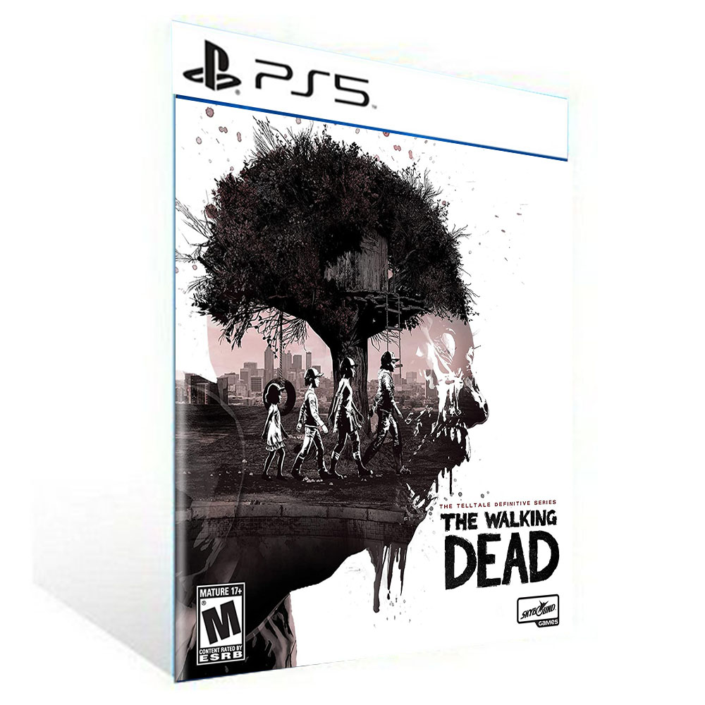 Banner do game The Walking Dead: The Telltale Definitive Series em mídia digital para PS4