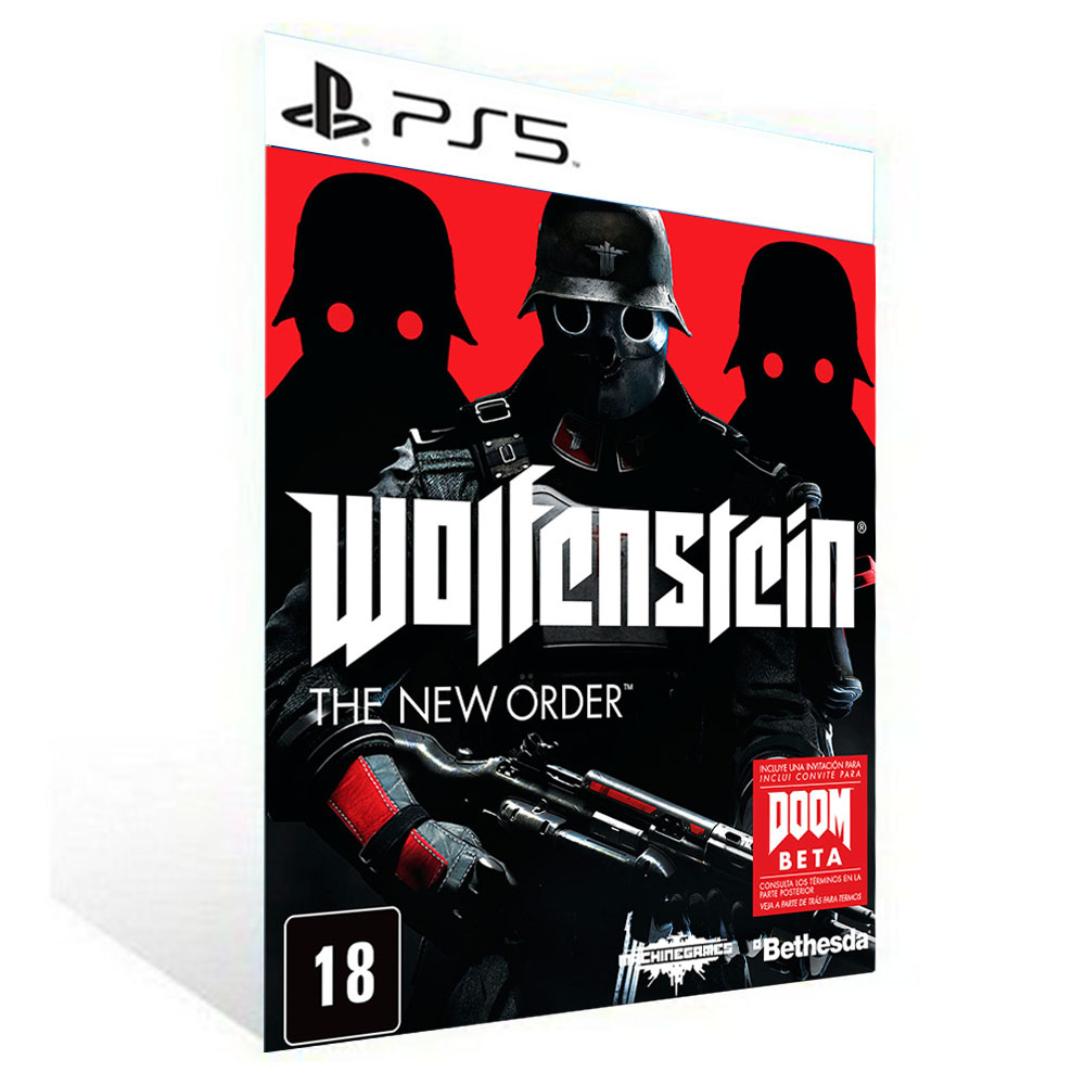 Banner do game Wolfenstein para PS4