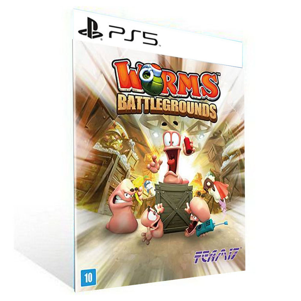Banner do game Worms Battlegrounds para PS4