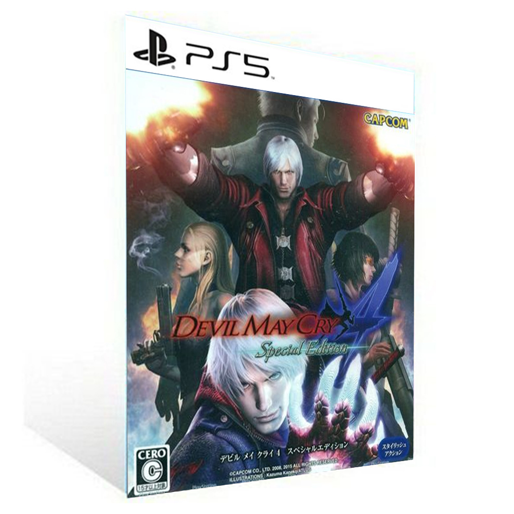 Banner do game Devil May Cry 4 Special Edition para PS4
