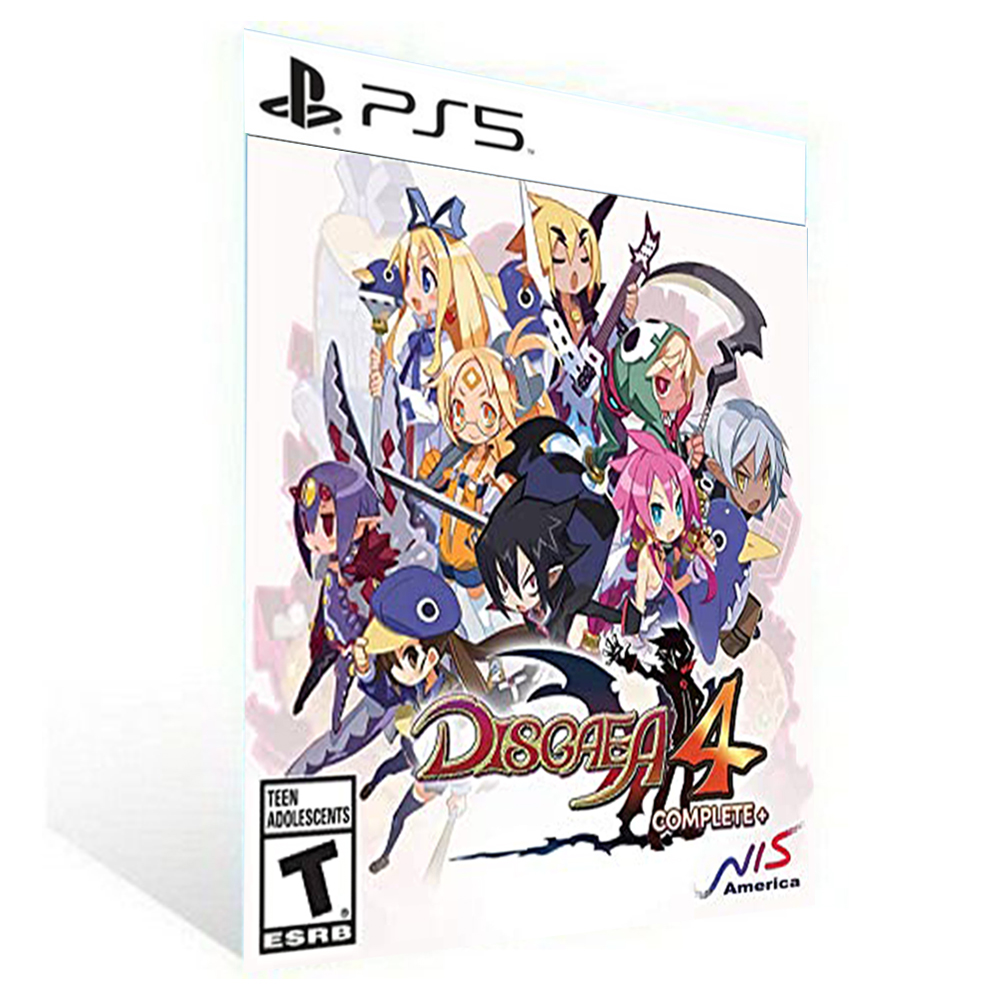 Banner do game Disgaea 4 Complete+ em mídia digital para PS4