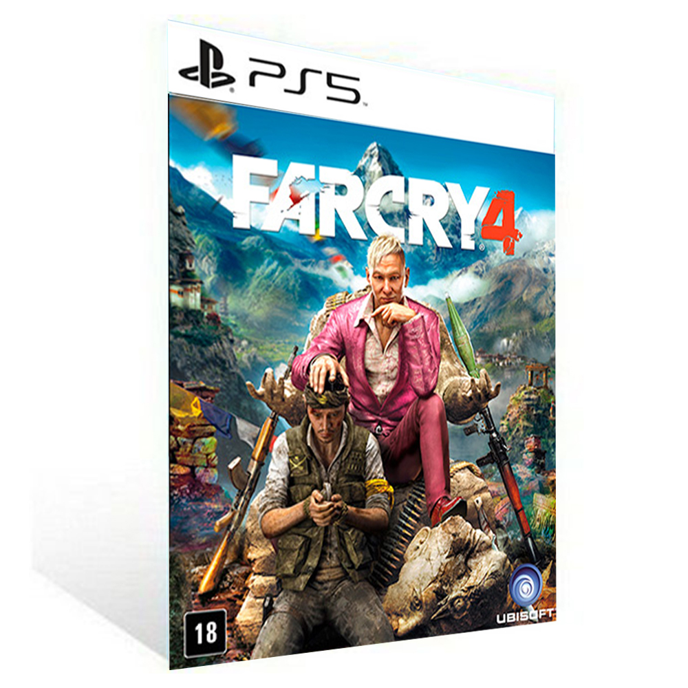 Banner do game Far Cry 4 para PS4