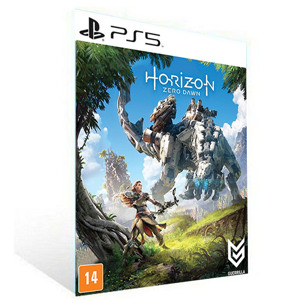 Banner do game Horizon Zero Dawn para PS4