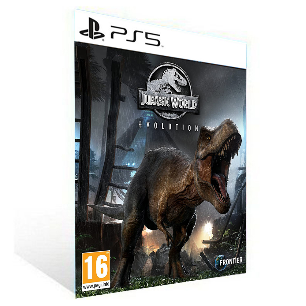 Banner do game Jurassic World Evolution em mídia digital para PS4