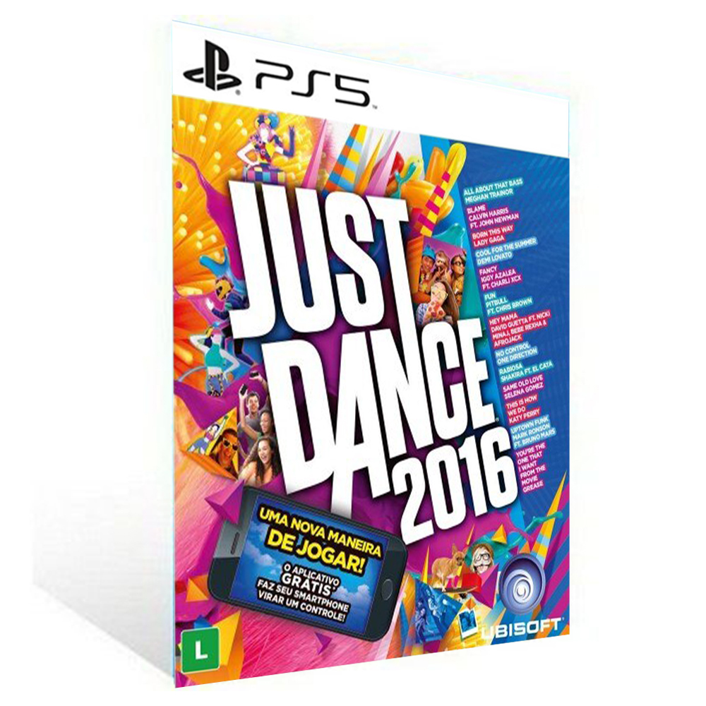 Banner do game Just Dance 2016 para PS4