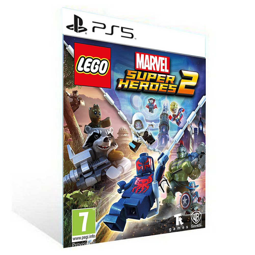 Banner do game LEGO Marvel Super Heroes 2 para PS4