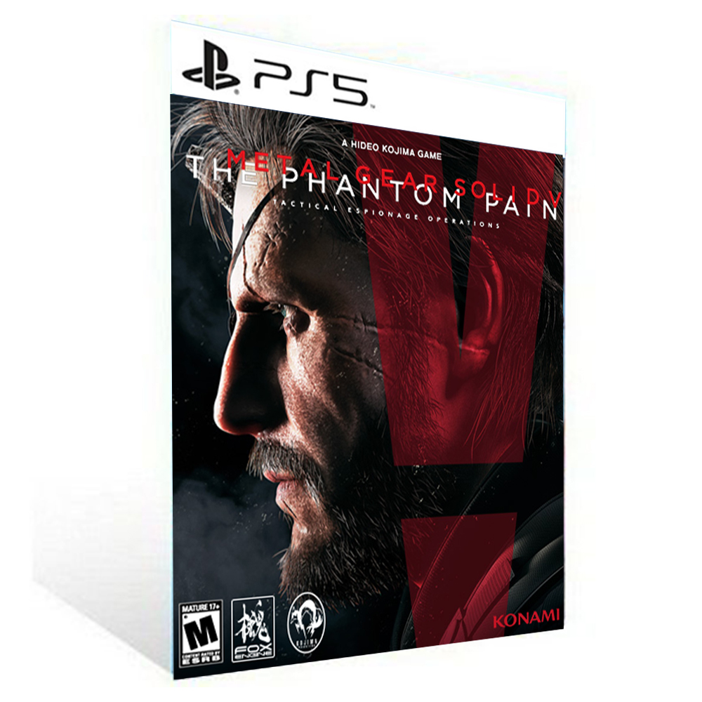 Banner do game Metal Gear Solid 5 The Phantom Pain para PS4