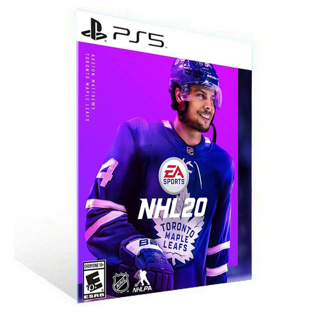 Banner do game NHL 20 Standard Edition em mídia digital para PS4