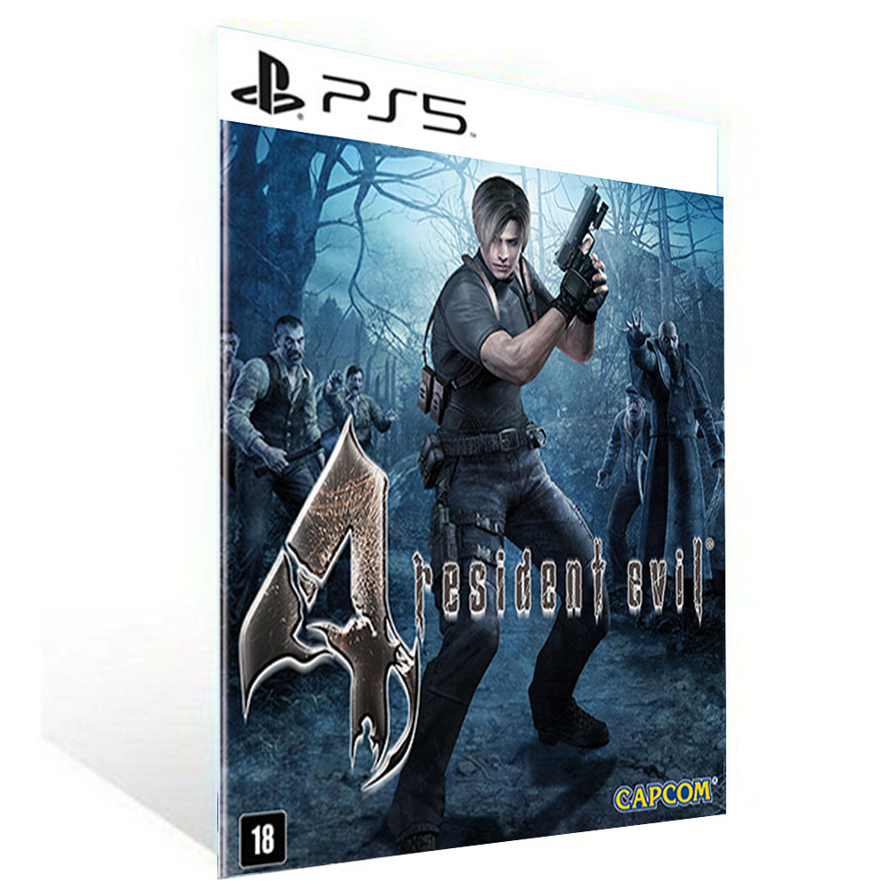 Banner do game Resident Evil 4 para PS4