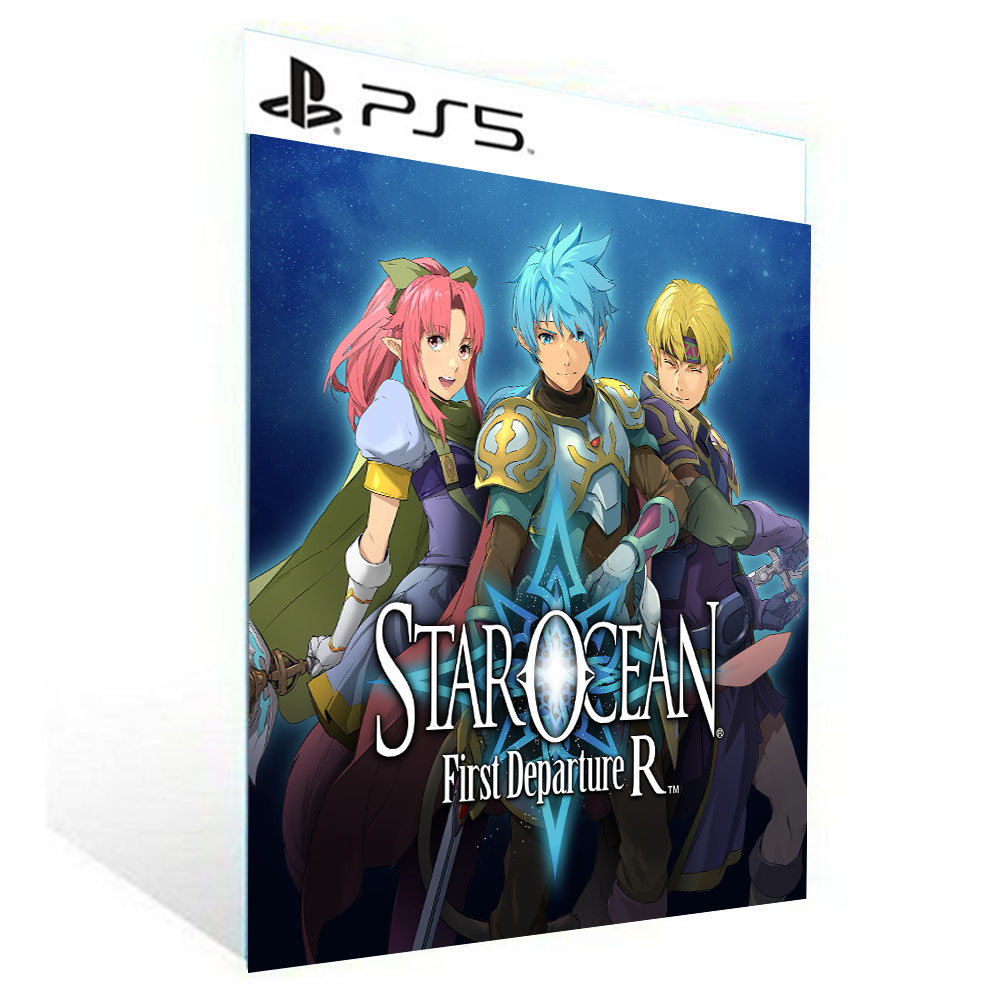 Banner do game STAR OCEAN First Departure R em mídia digital para PS4