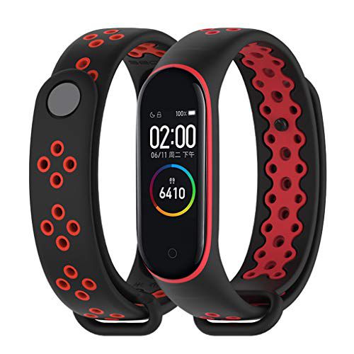 mi band 4 vermelha