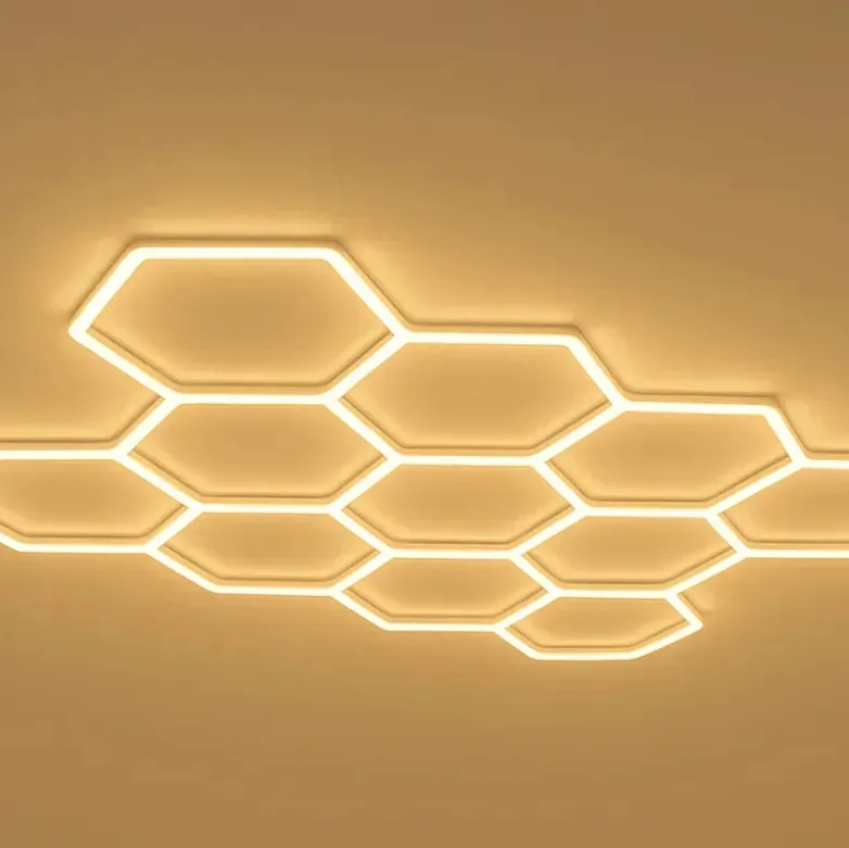 Iluminação Colmeia 11 Células 3 Cores Bivolt 3,18x2,30 Kers 127