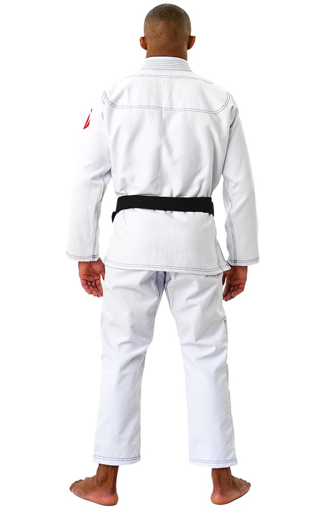Kimono Jiu Jitsu Masculino 100% Algodão Trançado Branco| Raptor Lince -  Raptor CO | Site Oficial ® | Kimonos Masculinos e Femininos