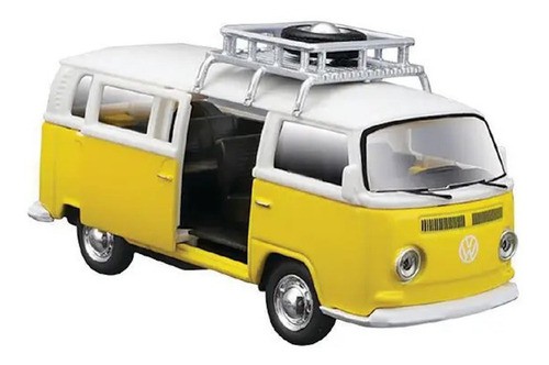 Maisto Volkswagen Weekenders Kombi amarela - escala 1/40 - Minisclub
