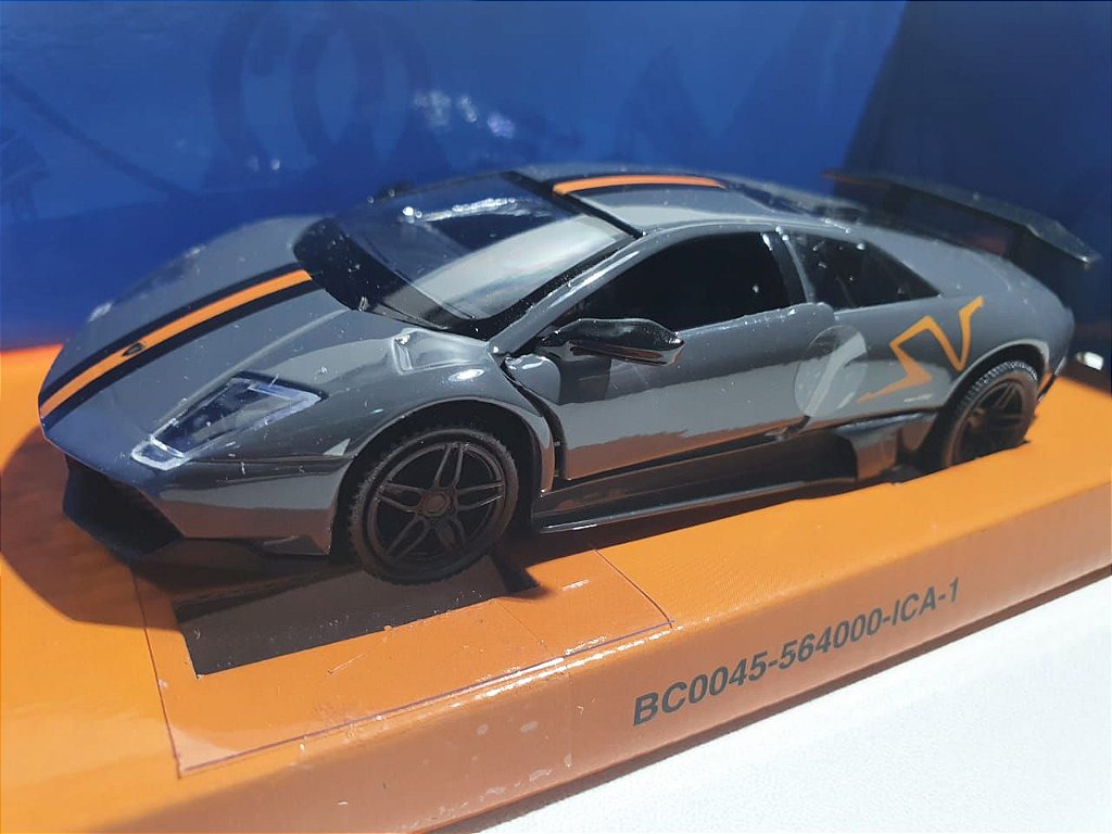 Miniatura Lamborghini Murcielago - Hot Wheels - Escala 1/32 C/ Luz e Som -  Minisclub