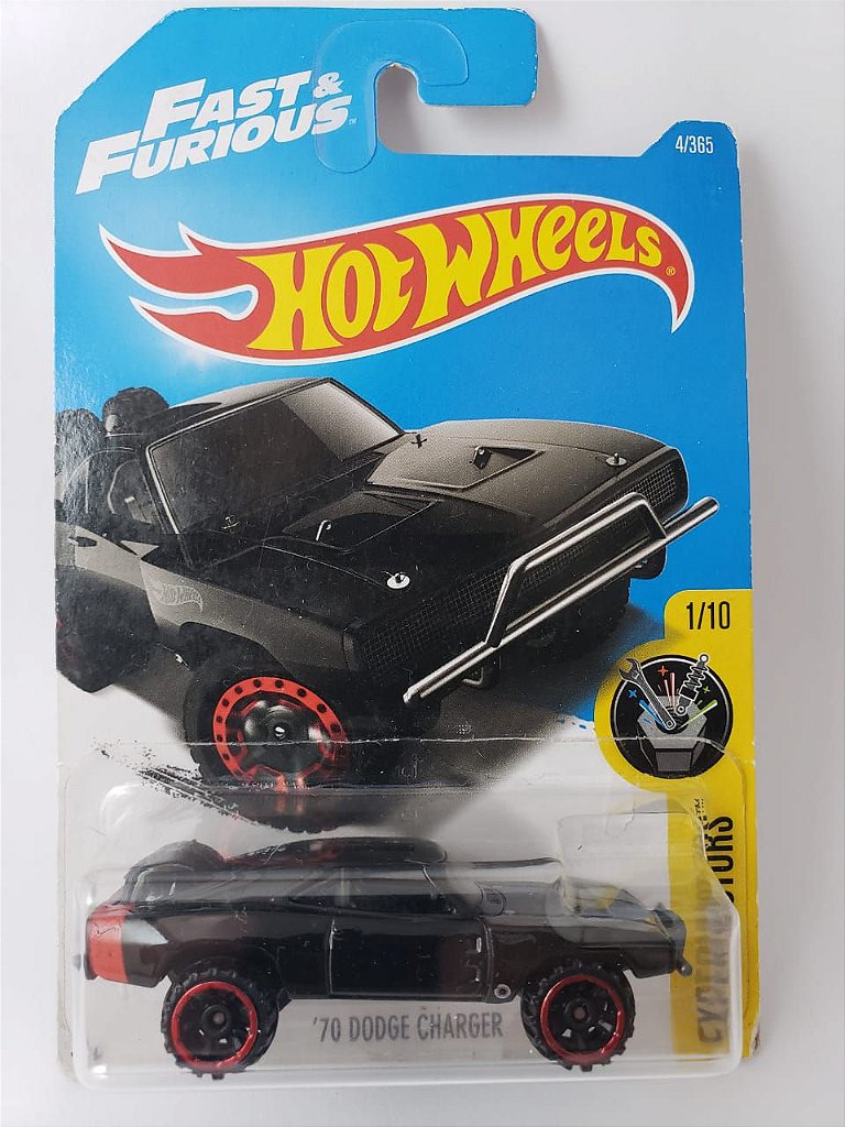 Miniatura Hot Wheels - Dodge Charger 1970 Velozes e Furiosos
