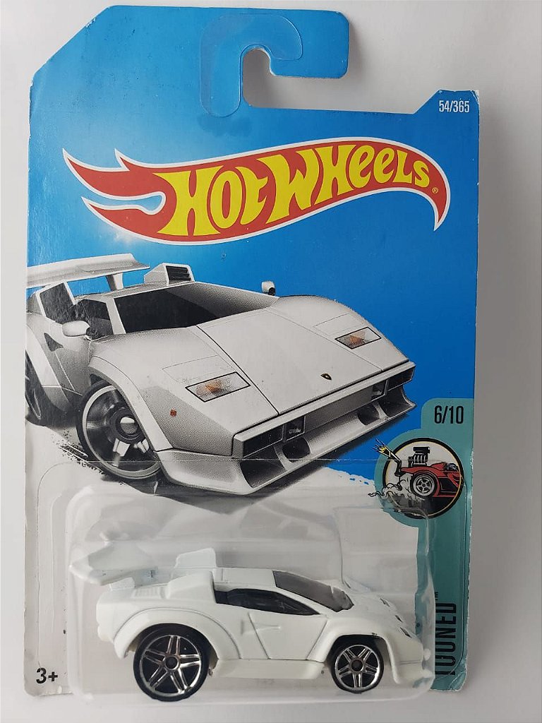 hot wheels lamborghini countach blue