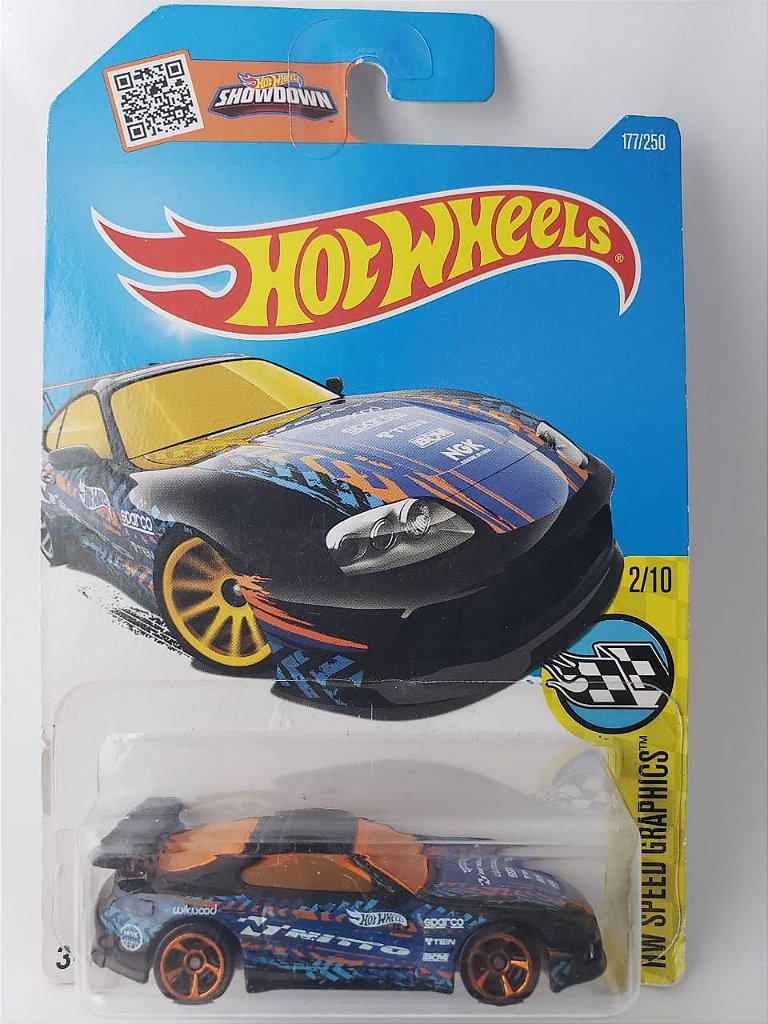Miniatura Hot Wheels - Toyota Supra - HW Speed Graphics - Minisclub