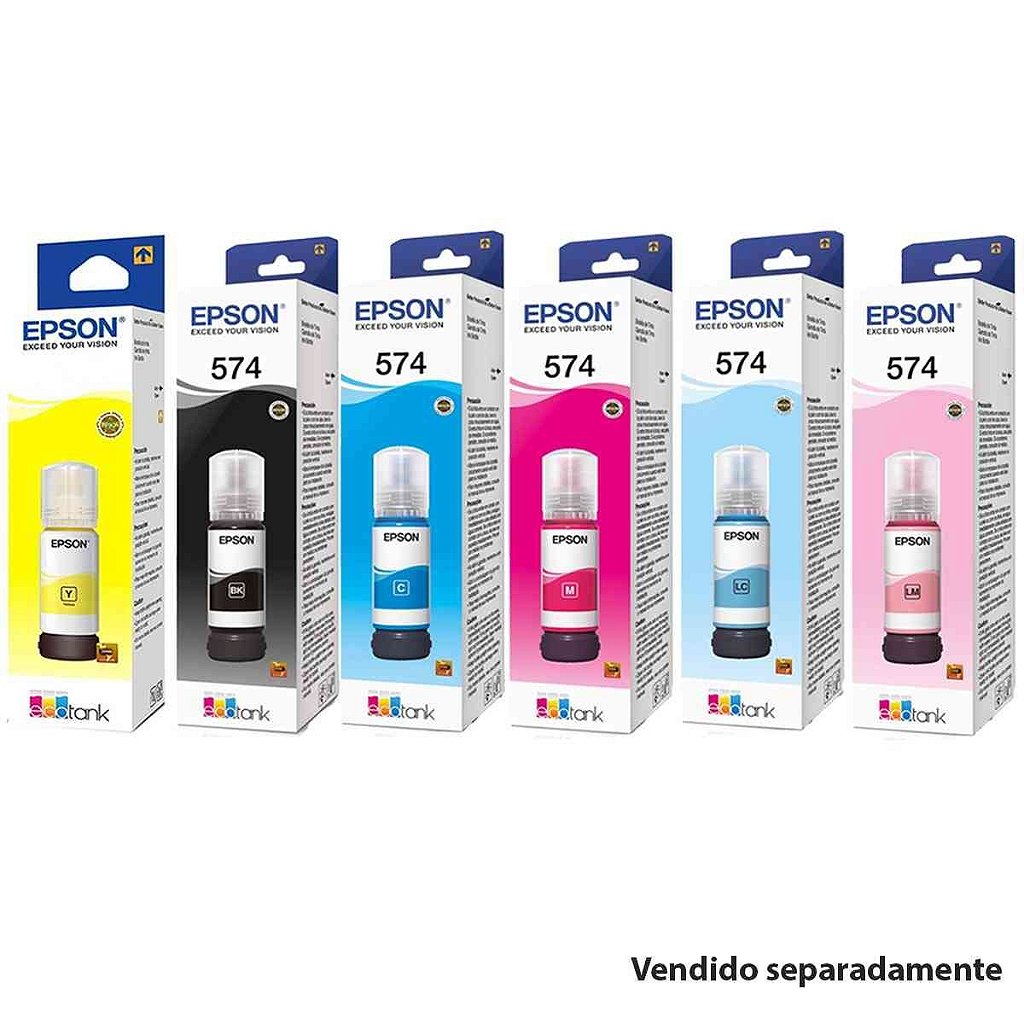 Kit De Tintas Epson 574 (6 Colores) L8050, L18050