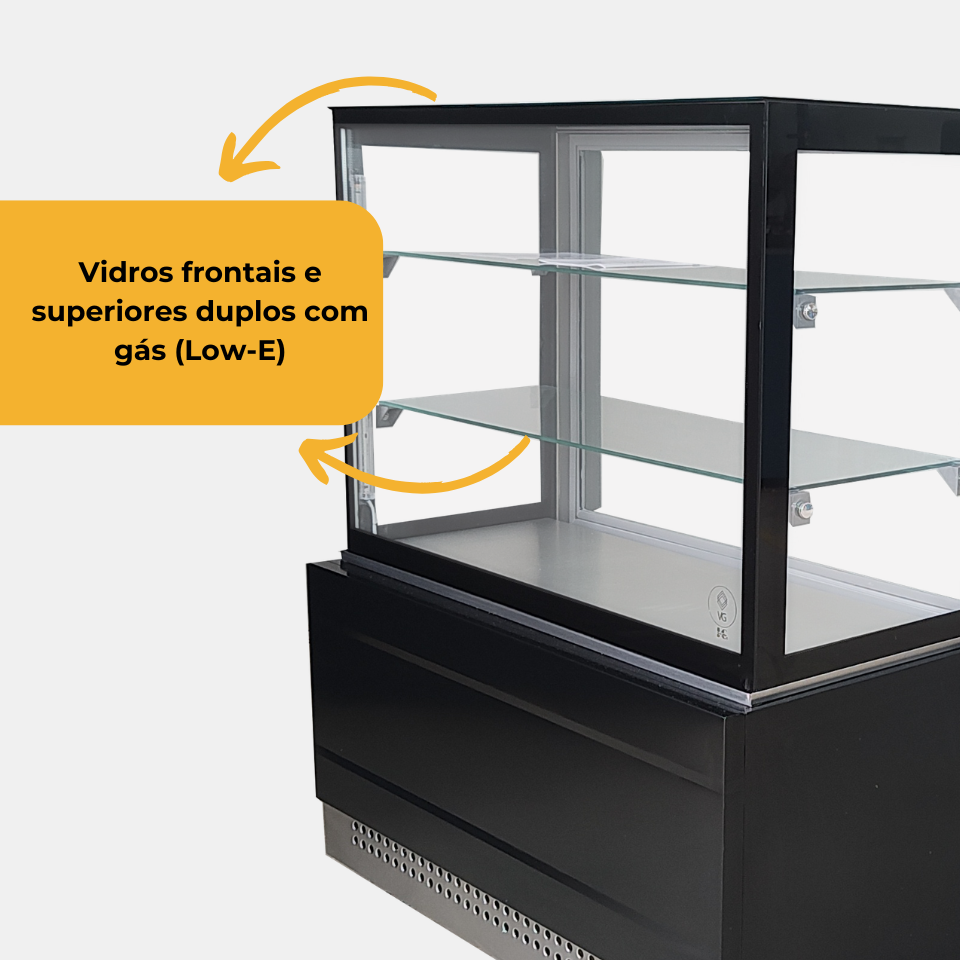 Sistema de vidros duplos com gás Low-E