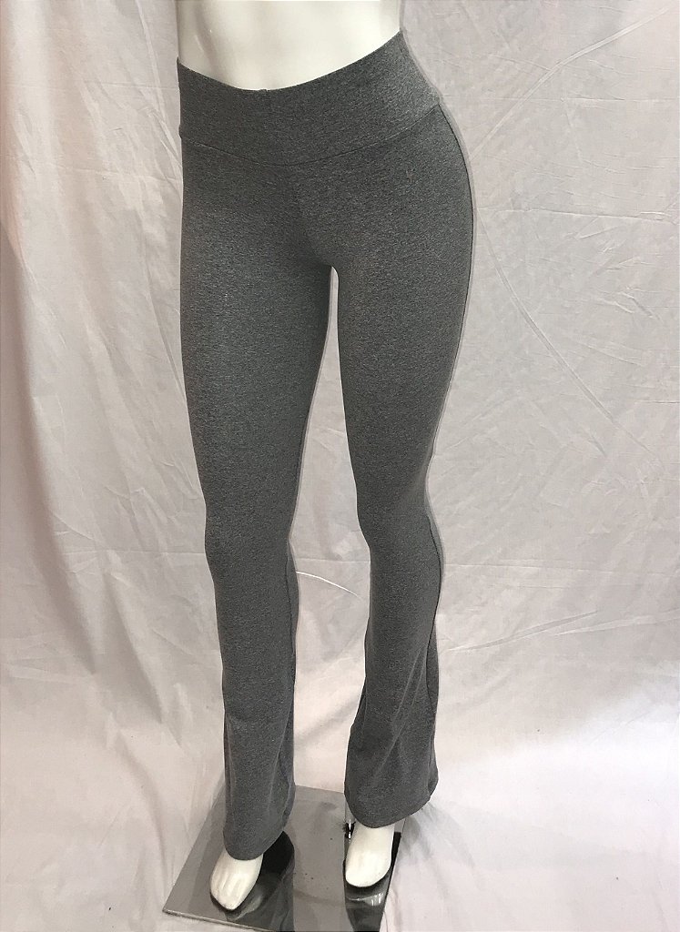 calça bailarina cinza