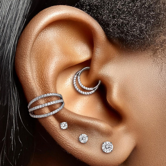 Guia dos Piercings de Daith