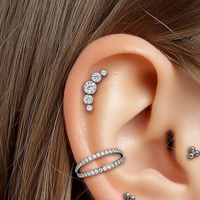 Guia dos Piercings de Helix