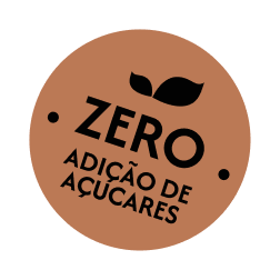Ícone de zero açúcares.