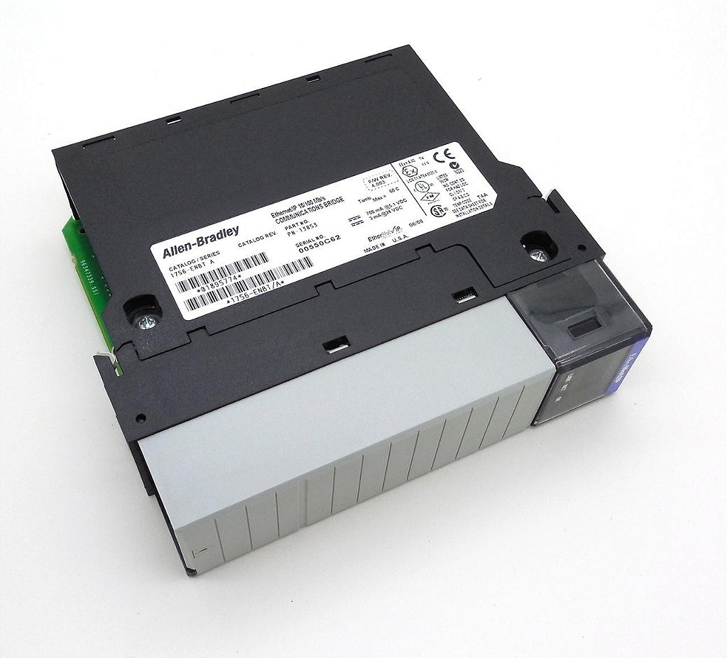 Módulo Controllogix Ethernet Allen Bradley 1756 Enbt Novo - HAPPIN