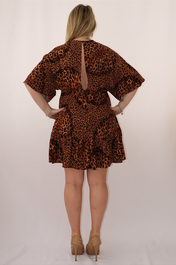 vestido onça farm