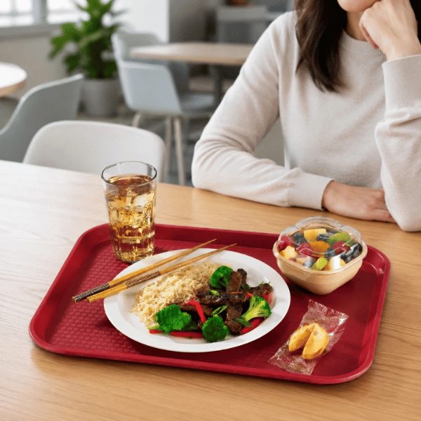 Bandejas de serviço Cambro para restaurantes, hotéis, buffets e cafeterias