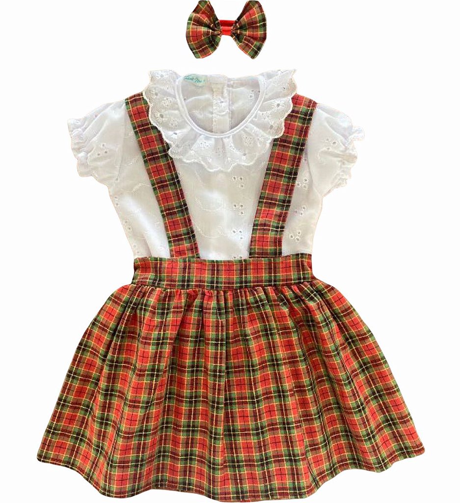 Jardineira Princesa Sofia - Manu Baby Kids - Roupas para bebês