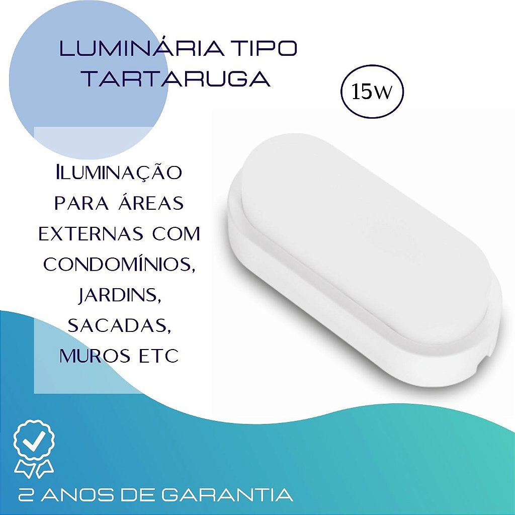 Arandela Tartaruga 15w G-Light - Armazzem Shop - Tem no Armazem, Vem!