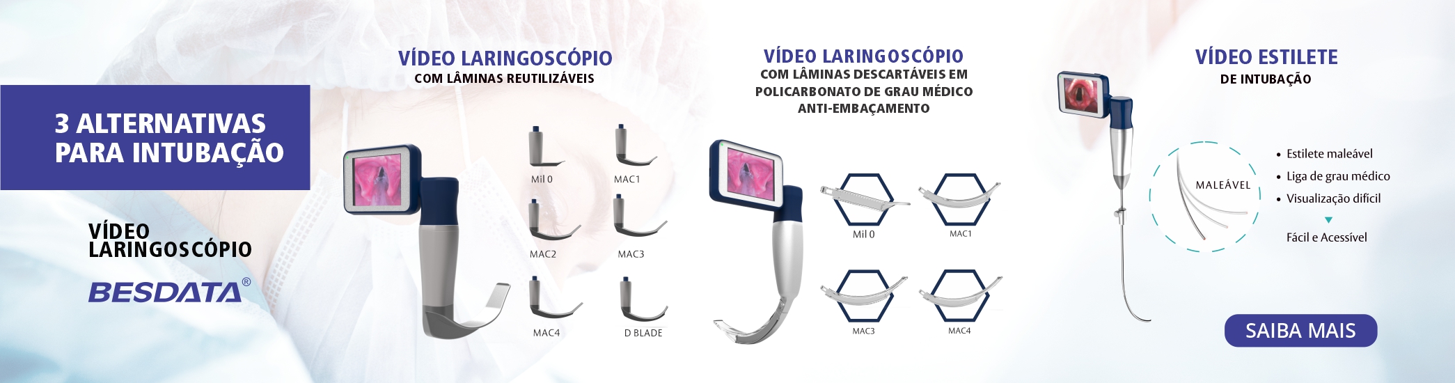 video laringoscópio besdata 