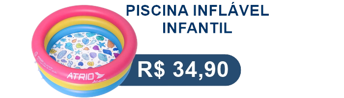 Piscina Circular Inflável Infantil