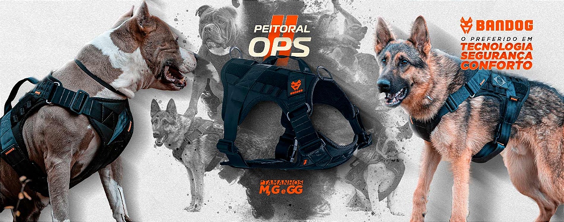 BANDOG - Coleiras e equipamentos para cães