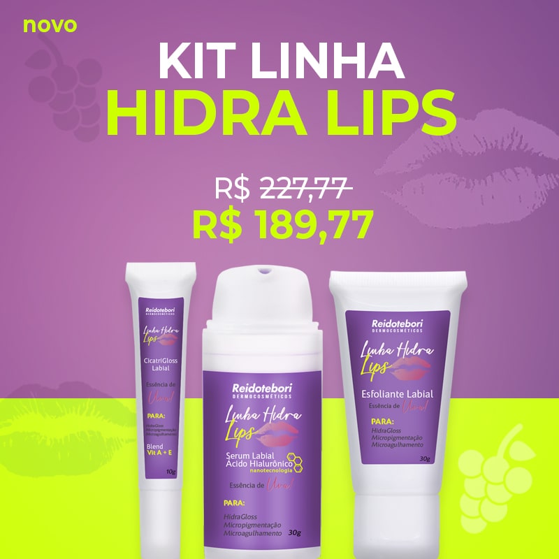 Kit Linha Hidra Lips - Mobile