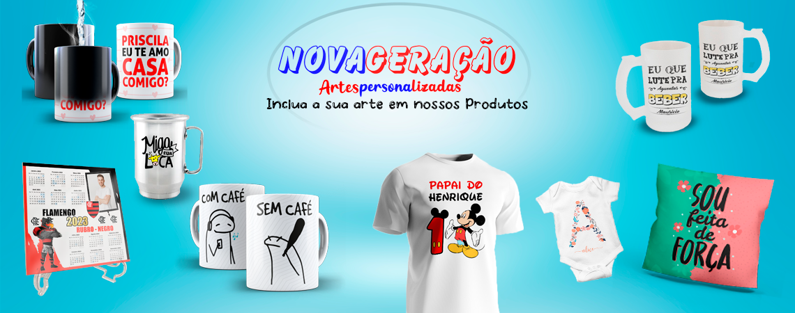 Nova Geração Artes - Produtos Personalizados com Foto: Canecas ...