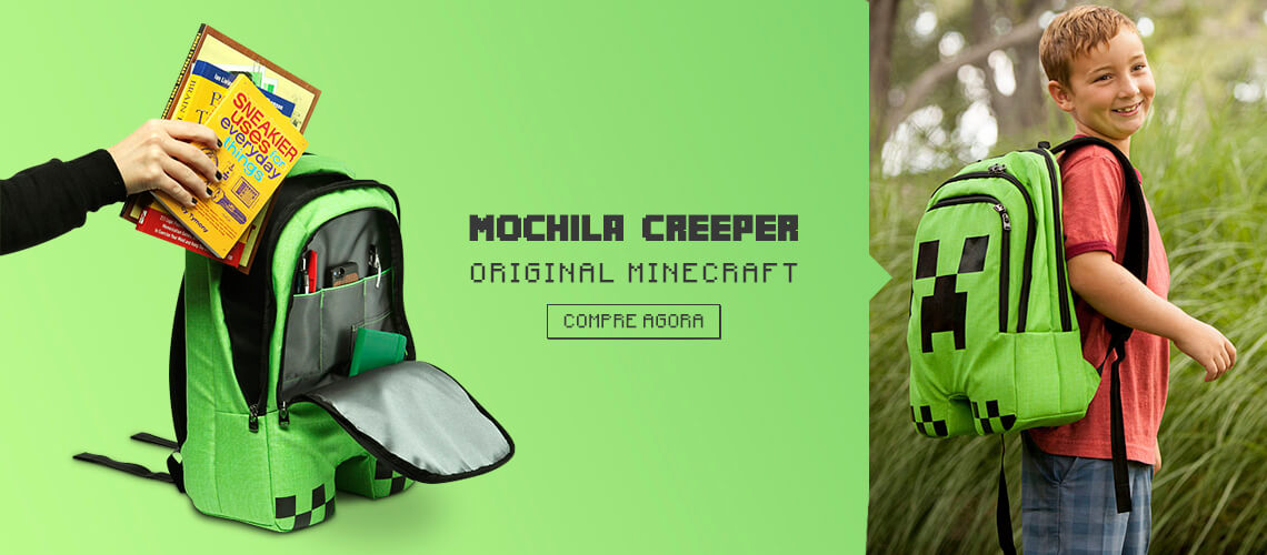Mochila Minecraft