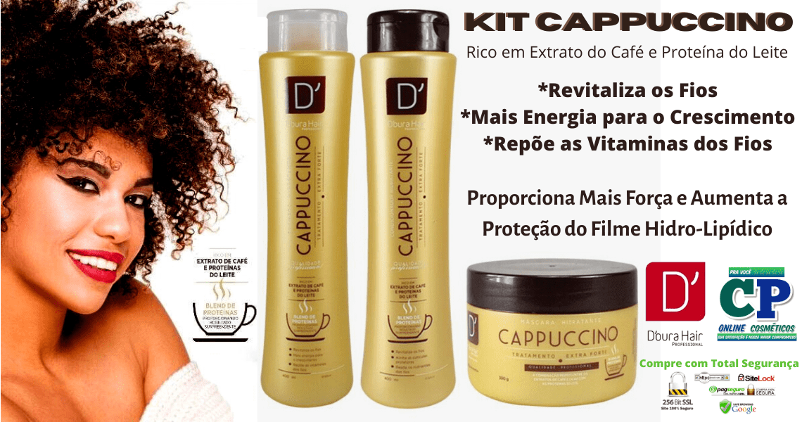 Kit Capilar Cappuccino - D'oura Hair