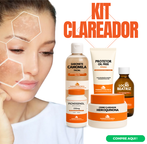 Kit clareador vitrine-mini