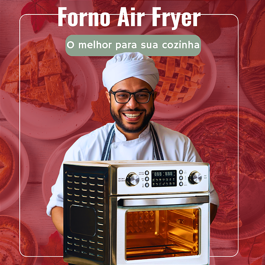 Forno AirFryer Pré-venda vitrine-mini