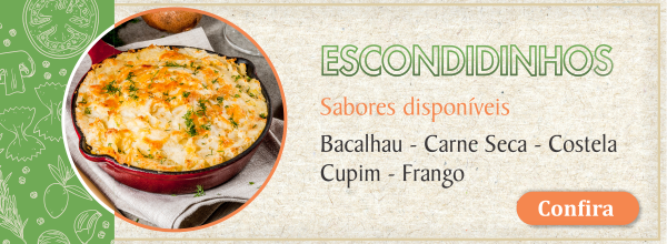 Escondidinho vitrine-mini