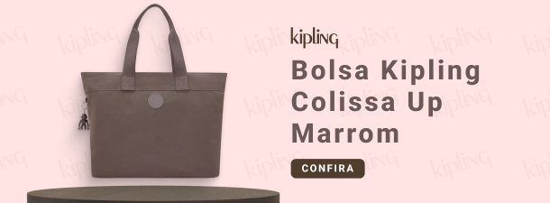 Banner Bolsa Kipling Colissa Up vitrine-lancamento